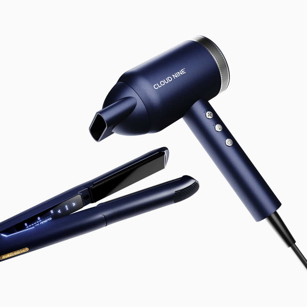 The Midnight Blue Original Iron & Airshot Pro Styling Set